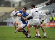 1 February 2009; Brendan Quigley, Laois, in action against Michael Conway, Kildare. Allianz National Football League, Division 2, Round 1, Laois v Kildare. O'Moore Park, Portlaoise, Co. Laois. Picture credit: Stephen McCarthy / SPORTSFILE