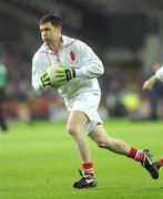 31 January 2009; Tyrone's Enda McGinley during the team warm-up, wearing 'retro playing kit', before the game. Allianz National Football League, Division 1, Round 1, Dublin v Tyrone, Croke Park, Dublin. Picture credit: Oliver McVeigh / SPORTSFILE