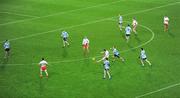 31 January 2009; Sean Cavanagh shoots goalwards for Tyrone in the closing minutes of the game. Allianz GAA National Football League, Division 1, Round 1, Dublin v Tyrone, Croke Park, Dublin. Picture credit: Ray McManus / SPORTSFILE