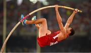 22 August 2015; Brad Walker of USA during the Men's Pole Vault qualification. IAAF World Athletics Championships Beijing 2015 - Day 1, National Stadium, Beijing, China. Picture credit: Stephen McCarthy / SPORTSFILE