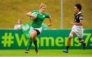 22 August 2015; Alison Miller, Ireland, scores her second try. Women's Sevens Rugby Tournament, Pool C, Ireland v Hong Kong. UCD, Belfield, Dublin. Picture credit: Seb Daly / SPORTSFILE