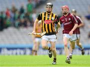 16 August 2015; Edmund Delaney, Kilkenny, in action against Thomas Monaghan, Galway. Electric Ireland GAA Hurling All-Ireland Minor Championship, Semi-Final Replay, Kilkenny v Galway. Croke Park, Dublin. Picture credit: Piaras Ó Mídheach / SPORTSFILE