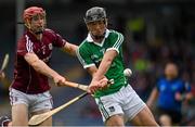 22 August 2015; Darragh O'Donovan, Limerick, in action against Cathal Mannion, Galway. Bord Gáis Energy GAA Hurling All Ireland U21 Championship, Semi-Final, Limerick v Antrim. Semple Stadium, Thurles, Co. Tipperary. Picture credit: Ray McManus / SPORTSFILE