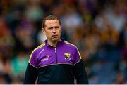 22 August 2015; Wexford manager JJ Doyle. Bord Gáis Energy GAA Hurling All Ireland U21 Championship, Semi-Final, Wexford v Antrim. Semple Stadium, Thurles, Co. Tipperary. Picture credit: Dáire Brennan / SPORTSFILE