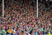22 August 2015; A section of the 7,563 supporters watch from the 'new stand'. Bord Gáis Energy GAA Hurling All Ireland U21 Championship, Semi-Final, Limerick v Antrim. Semple Stadium, Thurles, Co. Tipperary. Picture credit: Ray McManus / SPORTSFILE