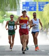 23 August 2015; Alex Wright of Ireland, left, in action during the Men's 20km Race Walk event. IAAF World Athletics Championships Beijing 2015 - Day 2, National Stadium, Beijing, China. Picture credit: Stephen McCarthy / SPORTSFILE