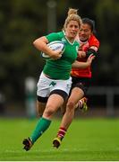 23 August 2015; Alison Miller, Ireland, in action against Shichao Sun, China. Women's Sevens Rugby Tournament, Ireland v China. Picture credit: Eoin Noonan / SPORTSFILE