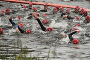 23 August 2015; Competitors competing in the Vodafone Dublin City Triathlon 2015. Phoenix Park, Dublin. Picture credit: David Maher / SPORTSFILE