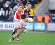 1 February 2009; David Fogarty, Wexford, in action against Armagh. Allianz National Football League, Division 2, Round 1, Wexford v Armagh, Wexford Park, Wexford. Picture credit: Matt Browne / SPORTSFILE