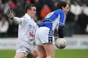 1 February 2009; Brian Flanagan, Kildare, in action against Brian McCormack, Laois. Allianz GAA National Football League, Division 2, Round 1, Laois v Kildare. O'Moore Park, Portlaoise, Co. Laois. Picture credit: Stephen McCarthy / SPORTSFILE