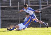 7 February 2009; Paul Earls, Wicklow, in action against Paul Ogle, Waterford. Allianz GAA National Football League, Division 4, Round 2, Wicklow v Waterford, County Grounds, Aughrim, Co. Wicklow. Photo by Sportsfile