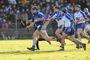 8 February 2009; Conor O'Mahony, Tipperary, in action against Jack Kennedy, Jamie Nagle, no. 9, and Shane O'Sullivan, no. 8, Waterford. Allianz GAA National Hurling League, Division 1, Round 1, Waterford v Tipperary, Walsh Park, Waterford. Picture credit: Matt Browne / SPORTSFILE