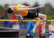23 August 2015; Thomas Clancy, Carrigaholt-Cross, Co. Clare, competing in the Boys U16 & O14 High Jump. HSE National Community Games Festival, Weekend 2. Athlone IT, Athlone, Co. Westmeath. Picture credit: Seb Daly / SPORTSFILE