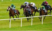 23 August 2015; Aye Aye Skipper, with Gary Carroll up, on their way to winning the Mongey Communications Handicap. Horse Racing from the Curragh. Curragh, Co. Kildare. Picture credit: Cody Glenn / SPORTSFILE
