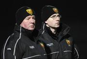 22 January 2009; Down joint manager Ross Carr, right, and selector Michael Doyle. Gaelic Life Dr. McKenna Cup Semi-Final, Queens v Down, Pairc Esler, Newry, Co. Down. Picture credit: Oliver McVeigh / SPORTSFILE