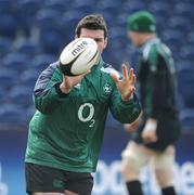 11 February 2009; Ireland's Denis Leamy in action during squad training ahead of their RBS Six Nations Championship game against Italy on Sunday. RDS, Dublin. Picture credit: Brendan Moran / SPORTSFILE