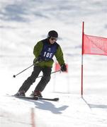 10 February 2009; Ryan Hill, TEAM Ireland, sponsored by eircom, from Richill, Co. Armagh, competing in a Intermediate Grade Giant Slalom at the Boise-Bogus Basin Mountain Recreation Area. 2009 Special Olympics World Winter Games, Boise, Idaho, USA. Picture credit: Ray McManus / SPORTSFILE