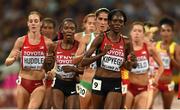 24 August 2015; Sally Jepkosgei Kipyego of Kenya during the Women's 10,000m final. IAAF World Athletics Championships Beijing 2015 - Day 3, National Stadium, Beijing, China. Picture credit: Stephen McCarthy / SPORTSFILE