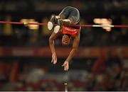 24 August 2015; Raphael Marcel Holzdeppe of Germany clears 5.90m during the Men's Pole Vault final. IAAF World Athletics Championships Beijing 2015 - Day 3, National Stadium, Beijing, China. Picture credit: Stephen McCarthy / SPORTSFILE