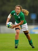 22 August 2015; Ashleigh Baxter, Ireland. Women's Sevens Rugby Tournament, Pool C, Ireland v South Africa. UCD, Belfield, Dublin. Picture credit: Brendan Moran / SPORTSFILE