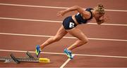 25 August 2015; Marie Gayot of France during the Women's 400m semi-finals. IAAF World Athletics Championships Beijing 2015 - Day 4, National Stadium, Beijing, China. Picture credit: Stephen McCarthy / SPORTSFILE