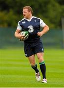 25 August 2015; Ireland's Sean Cronin in action during squad training. Ireland Rugby Squad Training. Carton House, Maynooth, Co. Kildare. Picture credit: Seb Daly / SPORTSFILE