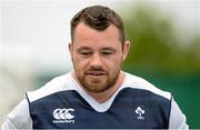 25 August 2015; Ireland's Cian Healy in action during squad training. Ireland Rugby Squad Training. Carton House, Maynooth, Co. Kildare. Picture credit: Brendan Moran / SPORTSFILE