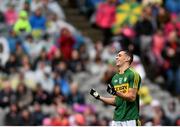 23 August 2015; Michael Foley, Kerry, celebrates at the final whistle. Electric Ireland GAA Football All-Ireland Minor Championship, Semi-Final, Derry v Kerry. Croke Park, Dublin. Picture credit: Ramsey Cardy / SPORTSFILE