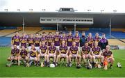 22 August 2015; The Wexford squad. Bord Gáis Energy GAA Hurling All Ireland U21 Championship, Semi-Final, Wexford v Antrim. Semple Stadium, Thurles, Co. Tipperary. Picture credit: Dáire Brennan / SPORTSFILE