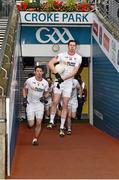 23 August 2015; Seán Cavanagh, Tyrone, leads his side out before the game. GAA Football All-Ireland Senior Championship, Semi-Final, Kerry v Tyrone. Croke Park, Dublin. Picture credit: Ray McManus / SPORTSFILE