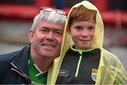23 August 2015; Kerry supporters Thomas and Thomas Sheehy, from Curraheen, Tralee, Co. Kerry. GAA Football All-Ireland Senior Championship, Semi-Final, Kerry v Tyrone. Croke Park, Dublin. Picture credit: Brendan Moran / SPORTSFILE