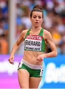 26 August 2015; Ciara Everard of Ireland in action during the heats of the Women's 800m event. IAAF World Athletics Championships Beijing 2015 - Day 5, National Stadium, Beijing, China. Picture credit: Stephen McCarthy / SPORTSFILE