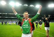 14 February 2009; St Michael's Foilmore's Roger Harty celebrates victory. AIB All-Ireland Intermediate Club Football Championship Final, St Michael's, Galway, v St Michael's Foilmore, Kerry. Croke Park, Dublin. Picture credit: Stephen McCarthy / SPORTSFILE
