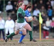 14 February 2009; Niamh Briggs, Ireland. Women's 6 Nations Rugby Championship, Italy v Ireland. Stadio Natali, Collefero, Rome, Italy. Picture credit: Matt Browne / SPORTSFILE