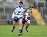 15 February 2009; Dan Shanahan, Waterford, in action against Patrick Donnellan, Clare. Allianz National Hurling League, Division 1, Round 2, Clare v Waterford, Cusack Park, Ennis, Co. Clare. Picture credit: Pat Murphy / SPORTSFILE