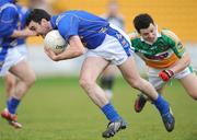 15 February 2009; Diarmuid Masterson, Longford, in action against John Reynolds, Offaly. Allianz National Football League, Division 3, Round 2, Offaly v Longford, O'Connor Park, Tullamore, Co. Offaly. Picture credit: Brian Lawless / SPORTSFILE