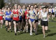 15 February 2009; The start of the Intermediate Ladies 4000m race. AAI Intermediate and Masters Cross Country Championship, Tymon Park, Templeogue, Dublin. Picture credit: Tomas Greally / SPORTSFILE