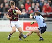 15 February 2009; Paul Conroy, Galway, in action against Alan Hubbard, Dublin. Allianz National Football League, Division 1, Round 2, Galway v Dublin, Pearse Stadium, Galway. Picture credit: Ray Ryan / SPORTSFILE