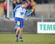 15 February 2009; Waterford's Eoin Kelly encourages his team-mates after scoring a point. Allianz National Hurling League, Division 1, Round 2, Clare v Waterford, Cusack Park, Ennis, Co. Clare. Picture credit: Pat Murphy / SPORTSFILE