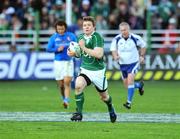 15 February 2009; Ireland's Brian O'Driscoll on his way to score his side's fifth try of the game. RBS Six Nations Championship, Italy v Ireland, Stadio Flaminio, Rome, Italy. Picture credit: Matt Browne / SPORTSFILE