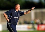 14 October 2000; Na Fianna manager Paul Caffrey during the Evening Herald Dublin Senior Football Championship Final match between Na Fianna and Kilmacud Crokes at Parnell Park in Dublin. Photo by Brendan Moran/Sportsfile