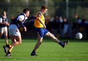 14 October 2000; Dessie Farrell of Na Fianna in action during the Evening Herald Dublin Senior Football Championship Final match between Na Fianna and Kilmacud Crokes at Parnell Park in Dublin. Photo by Damien Eagers/Sportsfile
