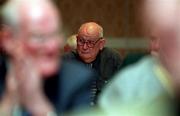 14 October 2000; Former President of the GAA Jack Boothman during the GAA Special Congress at Citywest Hotel in Dublin. Photo by Ray McManus/Sportsfile