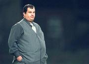 13 October 2000; St Patrick's Athletic manager Pat Dolan during the Eircom League Premier Division match between Bohemians and St Patrick's Athletic at Dalymount Park in Dublin. Photo by David Maher/Sportsfile