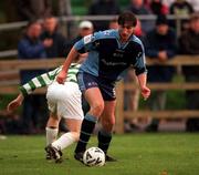 22 October 2000; Clive Delaney of UCD during the Eircom League Premier Division match between UCD and Shamrock Rovers at Belfield Park in Dublin. Photo by Pat Murphy/Sportsfile