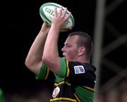 21 October 2000; Steve Thompson of Northampton Saints during the Heineken Cup Pool 1 match between Northampton Saints and Leinster at Franklin's Gardens in Northampton, England. Photo by Matt Browne/Sportsfile