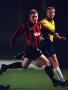20 October 2000; Trevor Molloy of Bohemians during the Eircom League Premier Division match between Bohemians and Finn Harps at Dalymount Park in Dublin. Photo by Ray McManus/Sportsfile