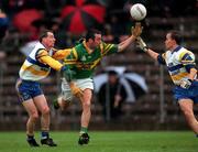 22 October 2000; Peter Duffy of Castleblayney in action against Errigal Ciarán during the Ulster GAA Football Senior Club Championship Semi-Final match between Castleblayney and Errigal Ciarán at St Tiernach's Park in Clones, Monaghan. Photo by Ray McManus/Sportsfile