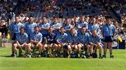 18 June 2000; The Dublin panel prior to the Guinness Leinster Senior Hurling Championship Semi-Final match between Kilkenny and Dublin at Croke Park in Dublin. Photo by Aoife Rice/Sportsfile