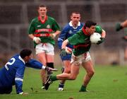 22 October 2000; Mark McKeever of Gowna in action during the Ulster GAA Football Senior Club Championship Semi-Final match between Bellaghy and Gowna at St Tiernach's Park in Clones, Monaghan. Photo by Ray McManus/Sportsfile